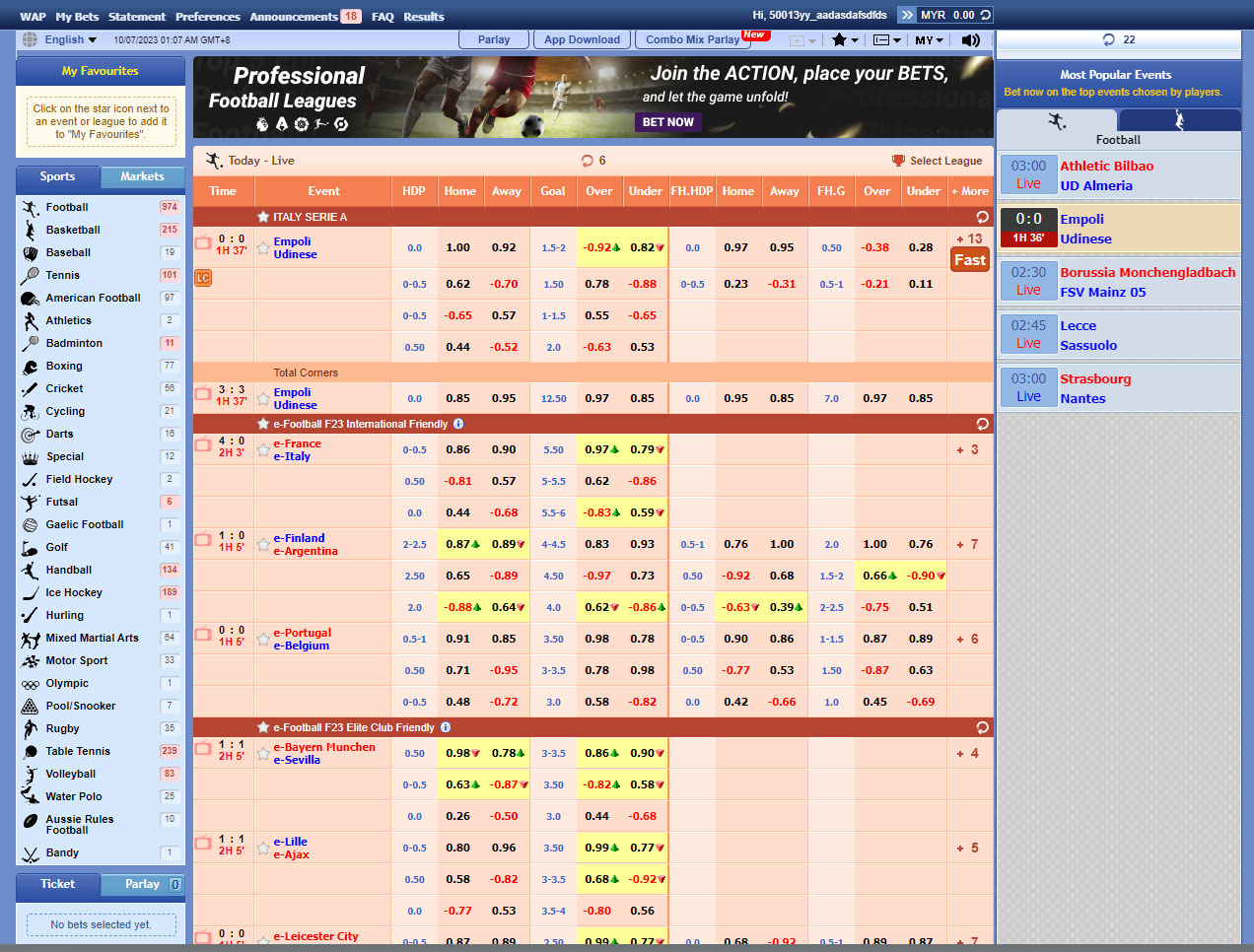 sbobet sportsbook